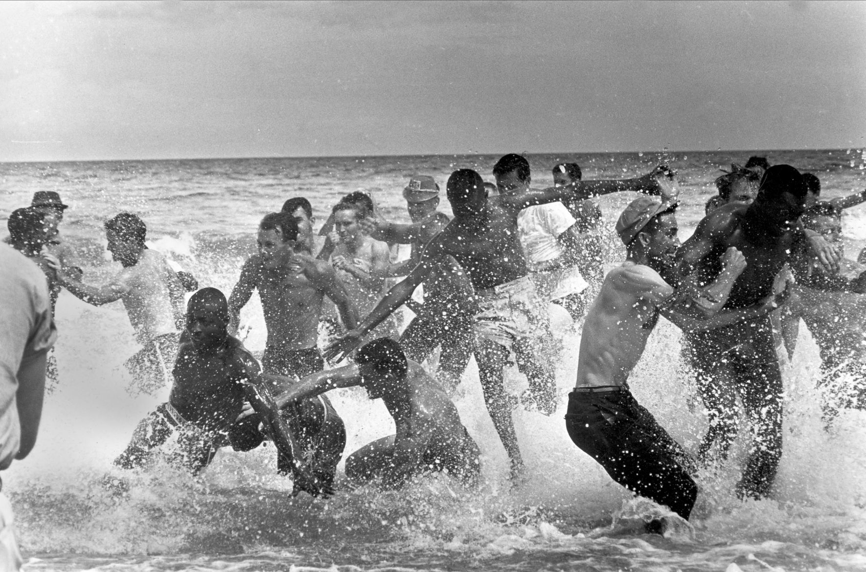 1964: Beach attack